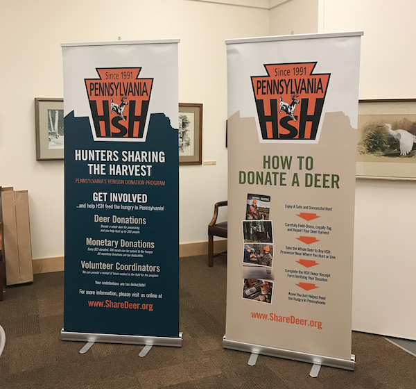 Hunters Sharing the Harvest Pop-Up Banners